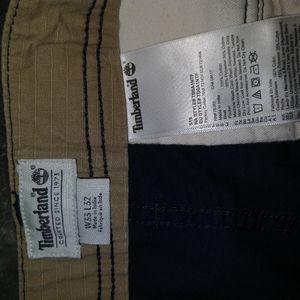 Men's timberland cargo work pants